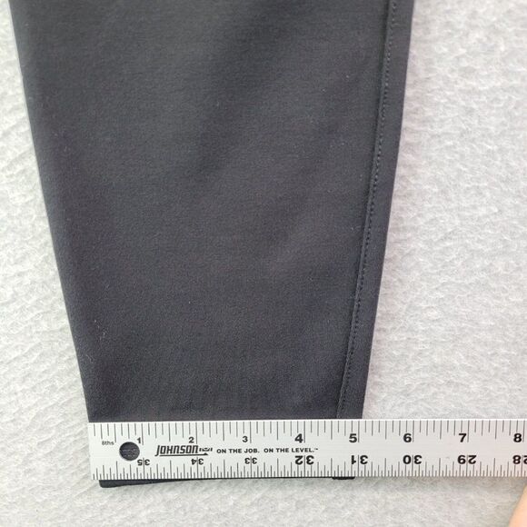 Betabrand Pants Womens Large Petite Black Pull On Tapered Leg Mid Rise Dress - Picture 14 of 16